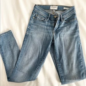 Frame Denim Le Skinny De Jeanne Linden Size 24
